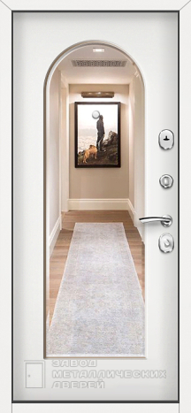 Фото «Дверь с зеркалом №40» в Куровскому